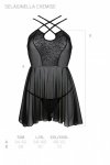 SELAGINELLA CHEMISE Czarna koszulka