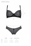 ZINNIA BIKINI Czarny zestaw dwuczęściowy