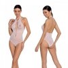 BS088 Bodystocking Biały