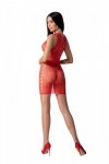 BS097 Bodystocking Czerwony