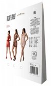 BS097 Bodystocking Czerwony
