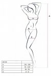 BS100 Bodystocking Czerwony