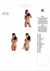 MT015 Czarne stringi