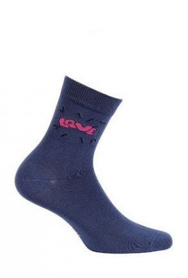 Gatta Cottoline vzorované G44.01N 11-15 let Dívčí ponožky