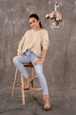 Merribel Marynesta Beige Svetr