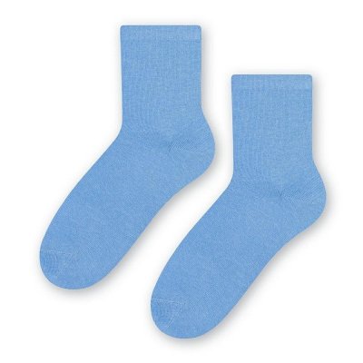 Steven 037 modré Dámské ponožky