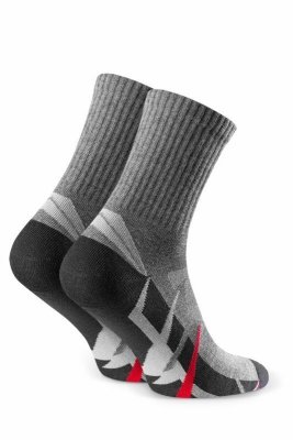Steven Sport 022 295 šedé Chlapecké ponožky