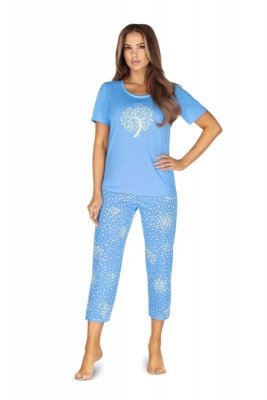 Regina 624 modré plus Dámské pyžamo