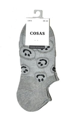 WiK Cosas LM18-107 Emotki Dámské kotníkové ponožky