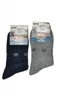 GNG 7293 Thermo Wool Śnieżynka Pánské ponožky