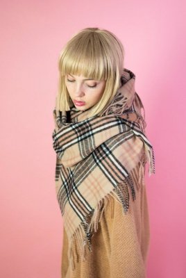 Art Of Polo 22275 Winter Tartan Dámská šála