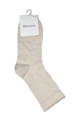 Steven art.099 proužek lurex Dámské ponožky