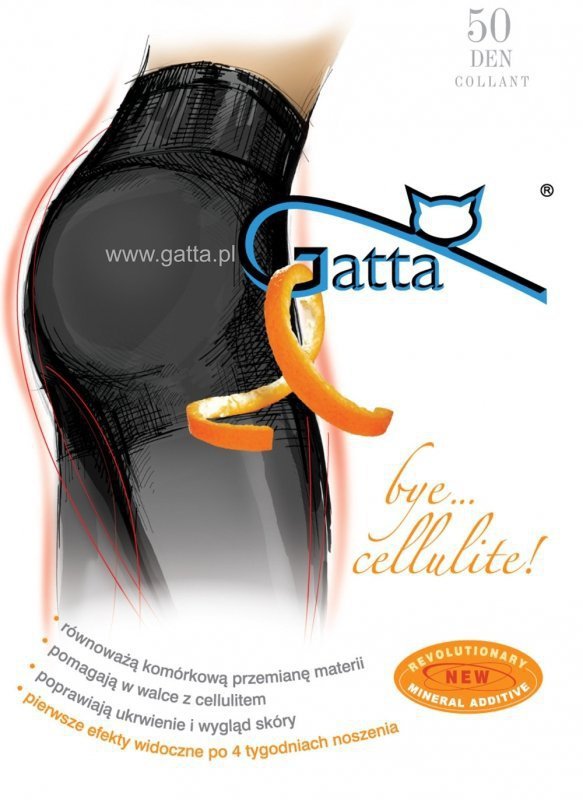 Gatta Bye Cellulite 50 DEN Punčochové kalhoty - Punčocháče - Krásné nohy -  Ženy