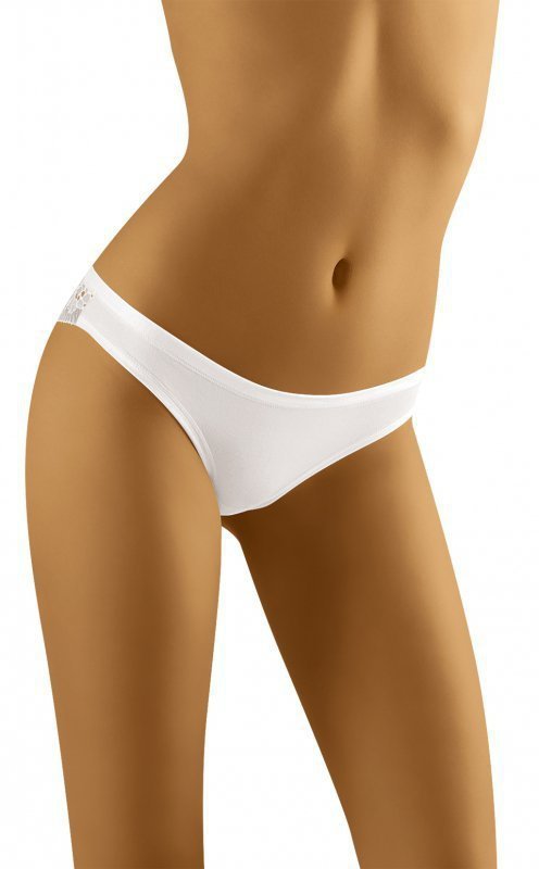 Wol-Bar Flossy Soft bílé Kalhotky