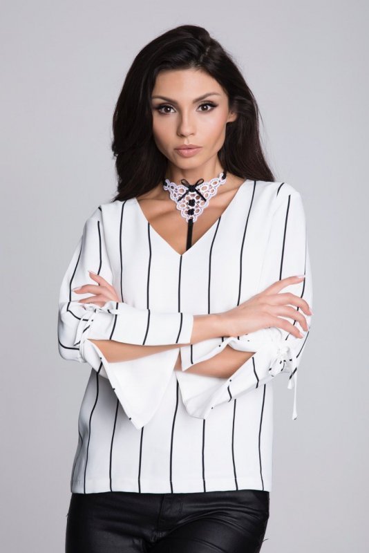 Julimex Lady Boss Collet bílé Ozdobné ramínko