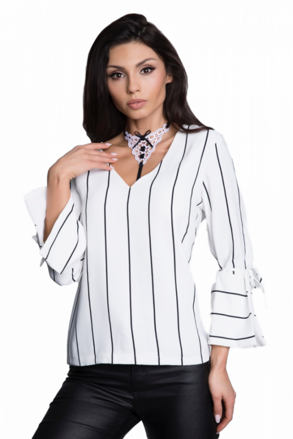 Julimex Lady Boss Collet bílé Ozdobné ramínko