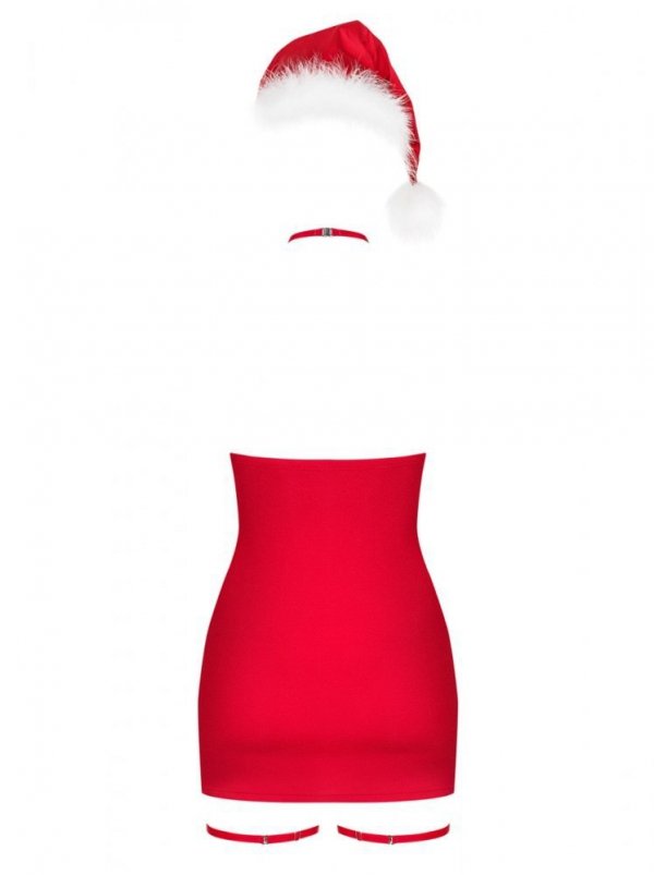 Obsessive Kissmas Košilka Vánoční Kostým
