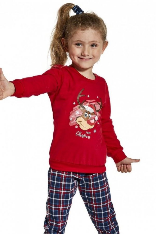 Cornette 592/130 Reindeer Dívčí pyžamo