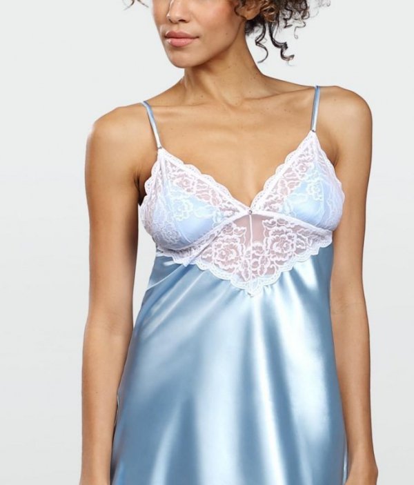 DKaren Luna Baby Blue Noční košilka