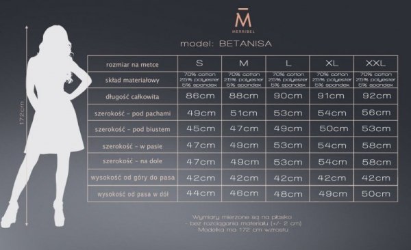 Merribel Betanisa Jeans Šaty