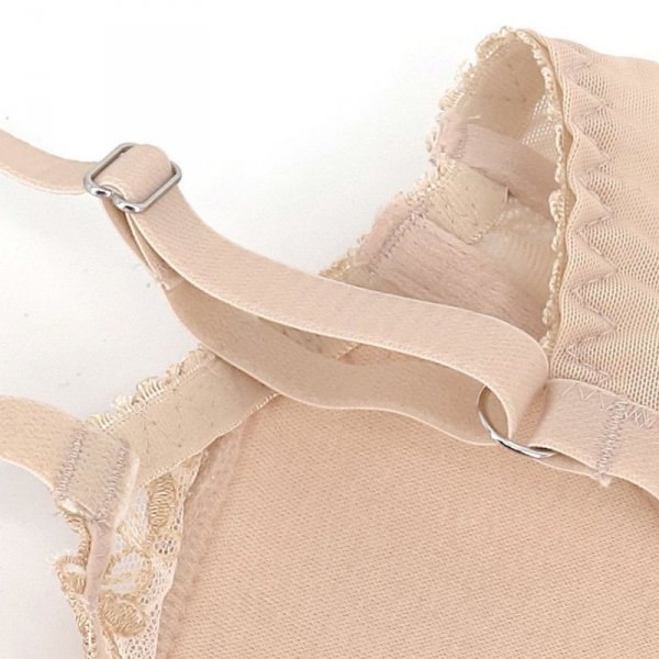 Ava 1030 Novato béžová Podprsenka polovyztužená plus size