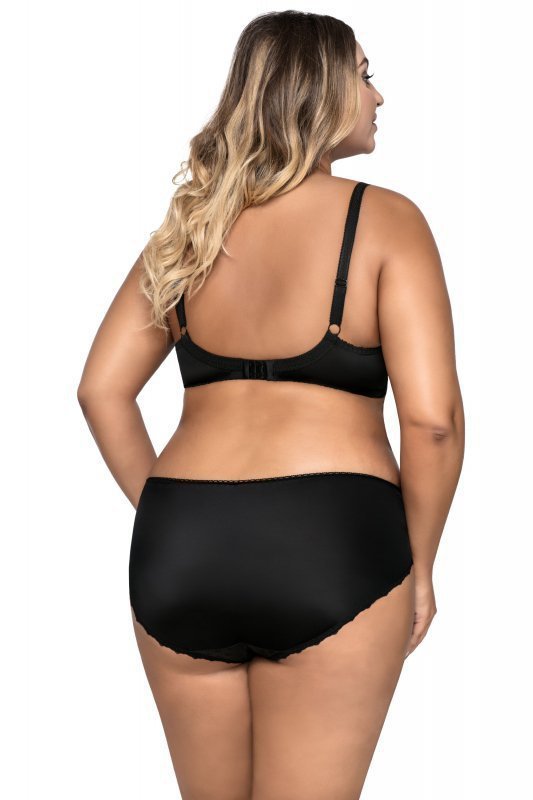 Ava 1263 Painel černá Podprsenka vyztužená plus size