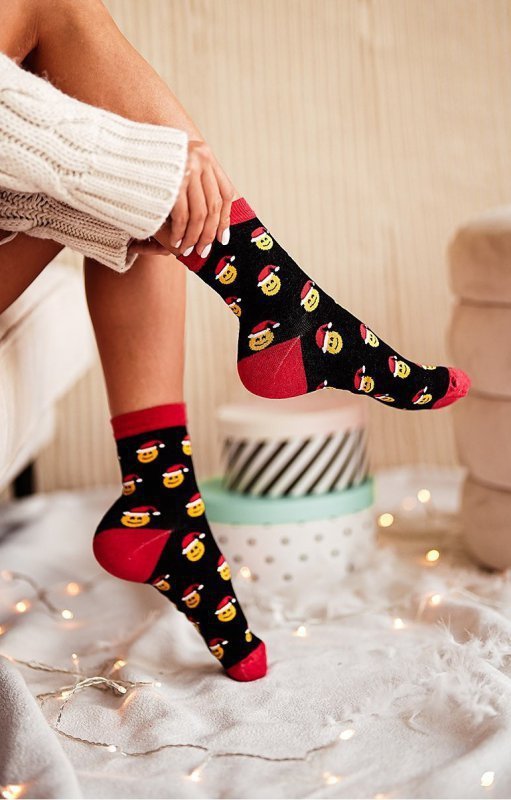 Milena 1283 vánoční Dámské ponožky