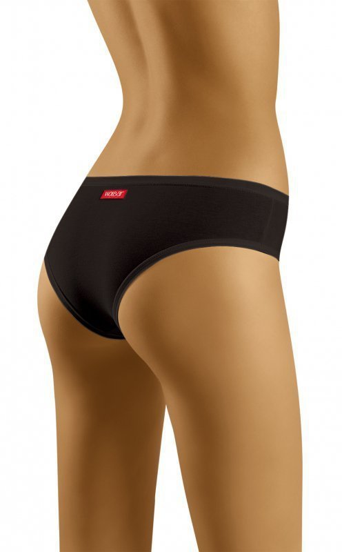 Wol-Bar Sleek Soft černé Kalhotky