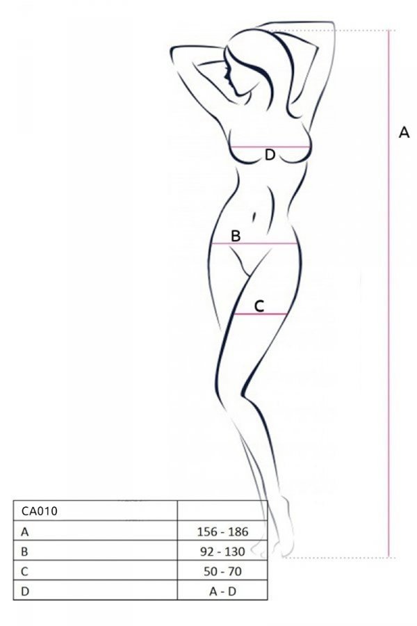 Casmir CA010 modrý Bodystocking