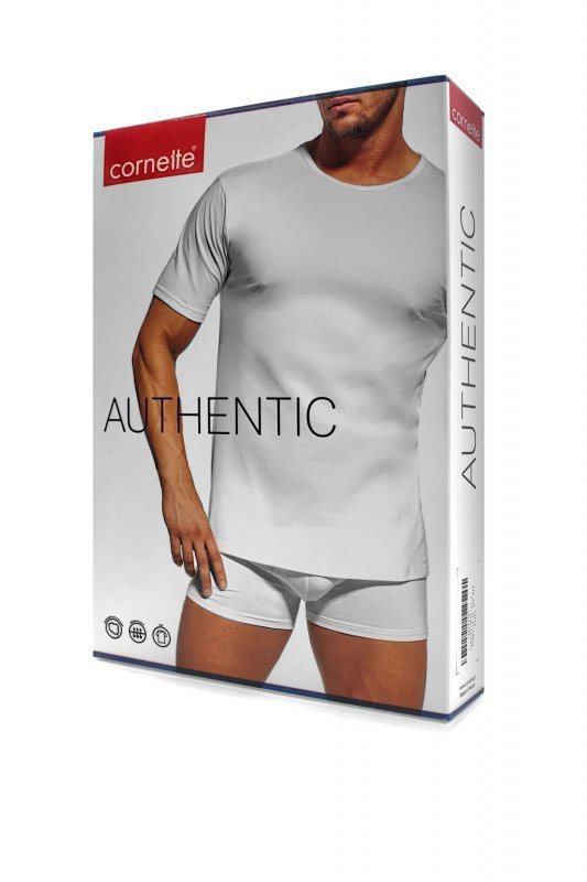Cornette Authentic 202 new bílé Pánské tričko