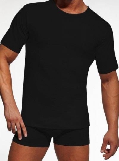 Cornette Authentic 202 new černé Pánské tričko