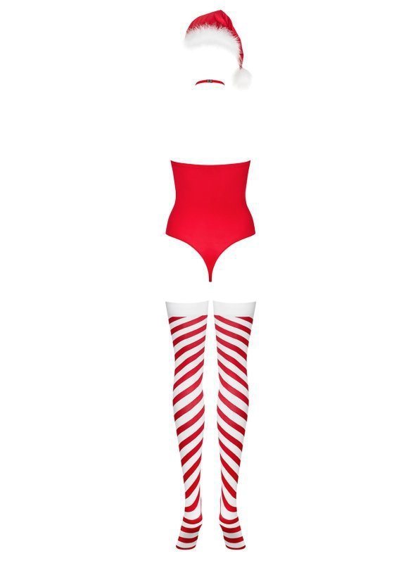 Obsessive Kissmas Body Vánoční Kostým