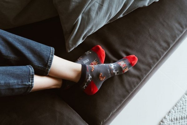 Steven 116-013 Jeans Dámské kotníkové ponožky