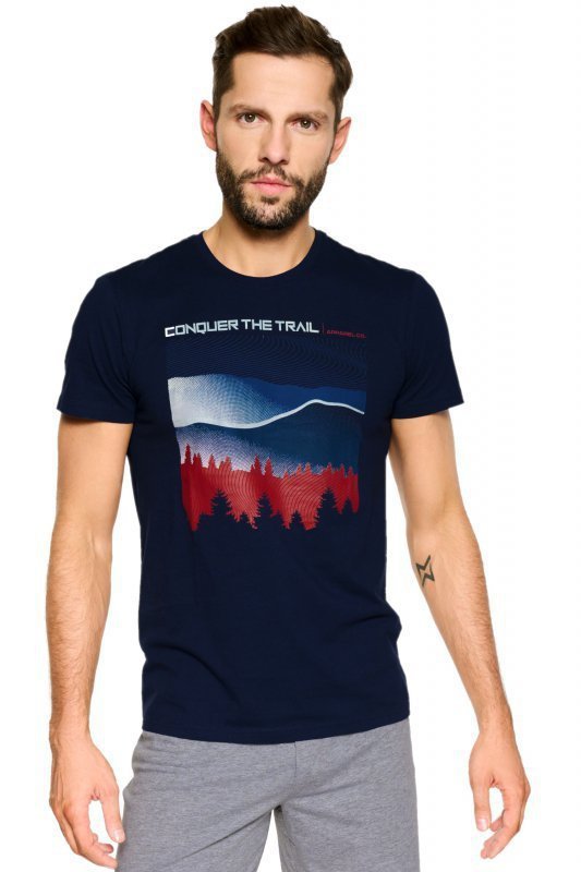 Henderson Nature 39907 tmavě modré Pánské pyžamo