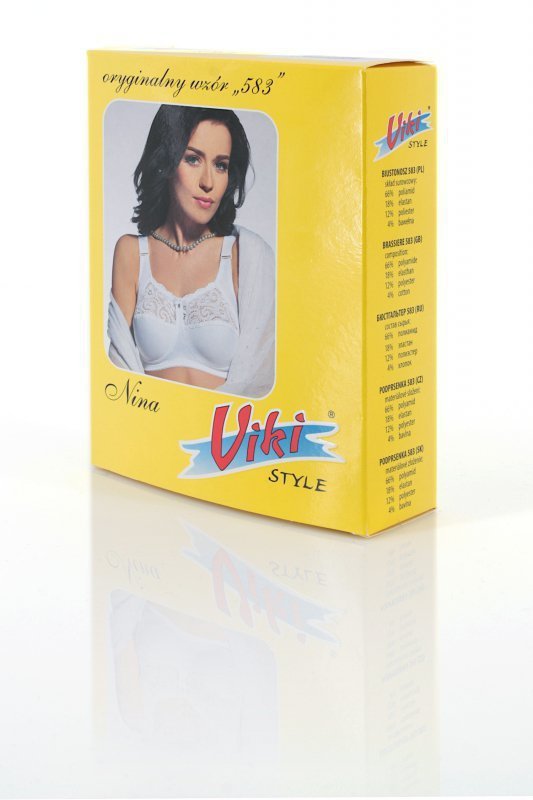 Viki Nina 583 béžová Podprsenka měkká