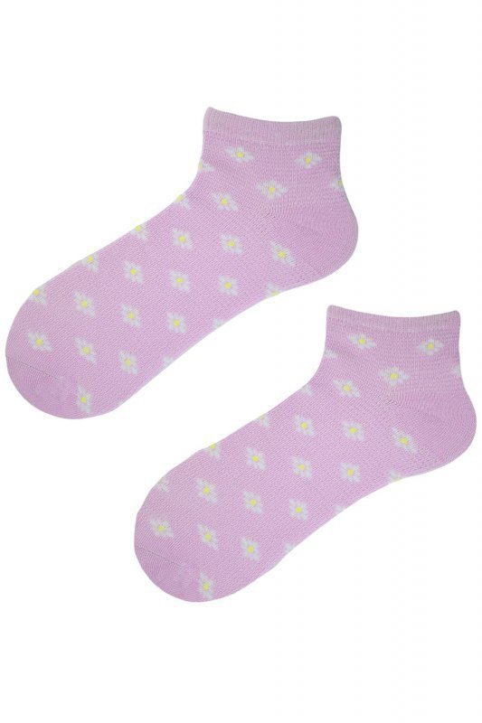 Noviti sedmikráska ST 020 W 04 fialové Dámské kotníkové ponožky