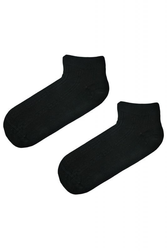 Noviti ST 001 U 02 černé Kotníkové ponožky 