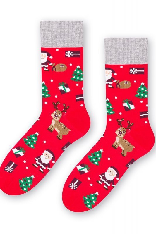 Steven Merry Christmas 136 MEN Pánské ponožky