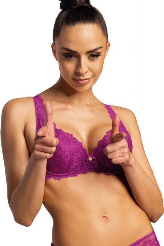 Mat Carmela 053/22 magenta plus Podprsenka vyztužená