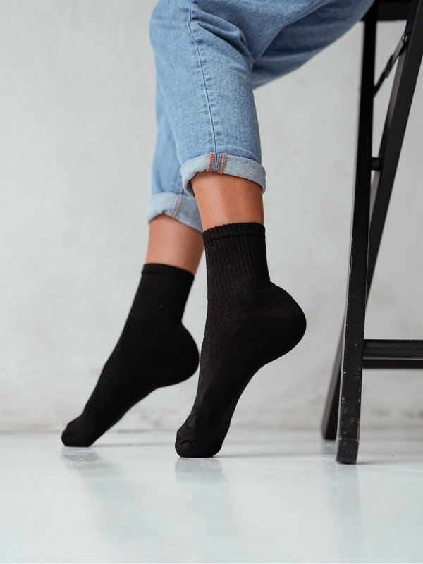Milena 071 hladké polofroté Dámské ponožky