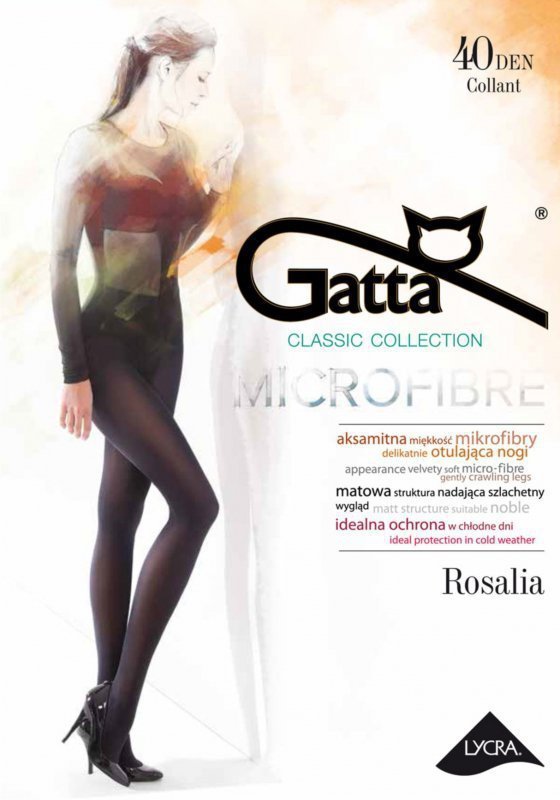 Gatta Rosalia 40 den bílé Punčochové kalhoty