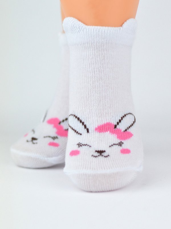 Noviti SB019 M2 Girl Králík 0-18 měsíce Dětské ponožky