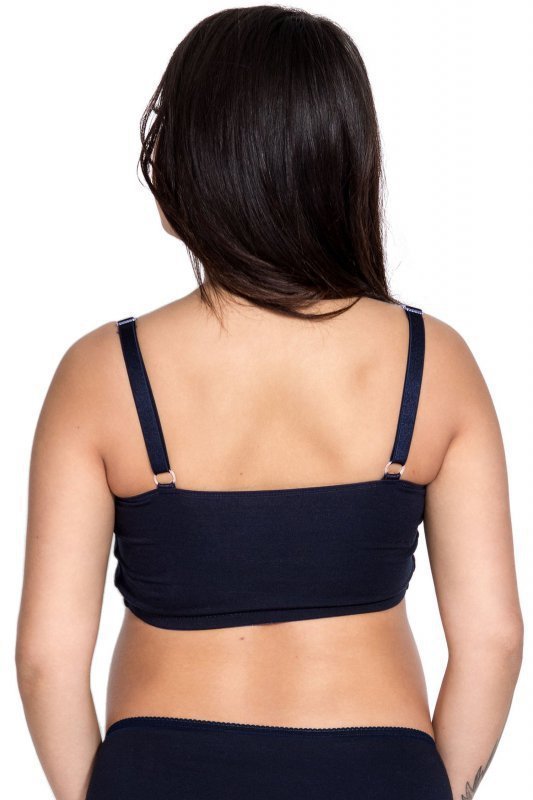 Mitex MK Easy bra navy Kojící podprsenka