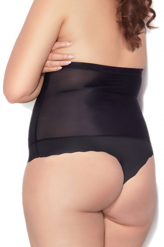 Mitex kalhotky Glam string černé Tvarující kalhotky