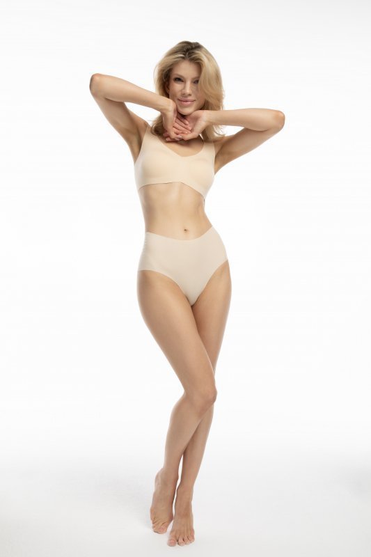 Julimex Infinity Top Béžová Sportovní podprsenka