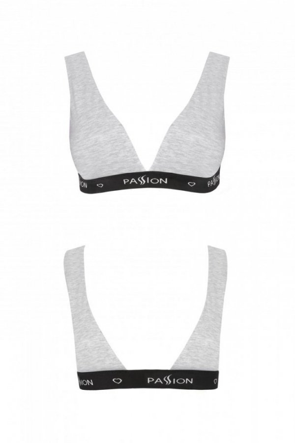 PS015 TOP grey bawełniany