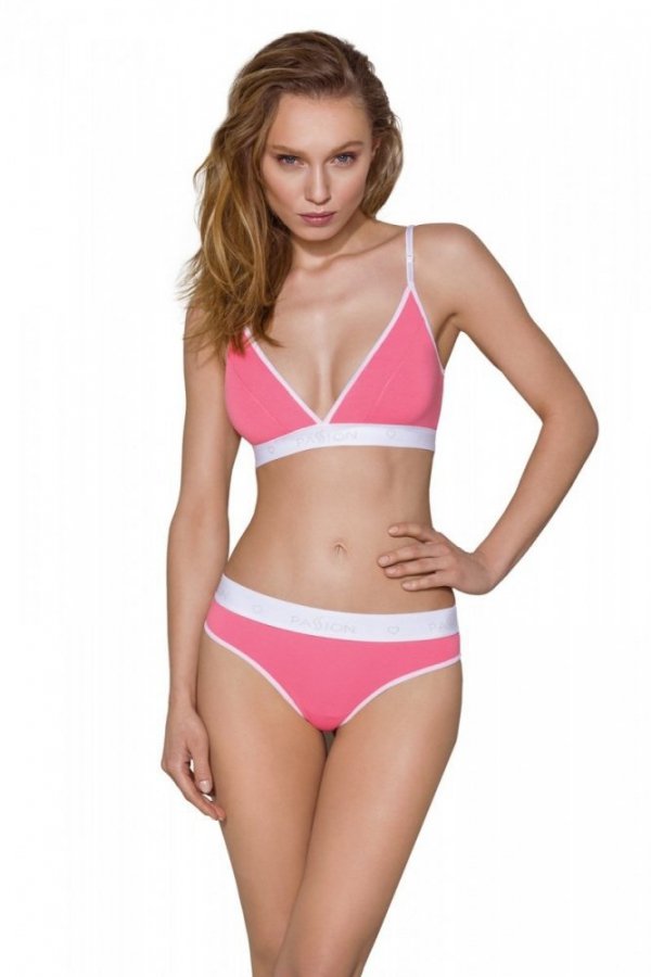 PS007 PANTIES pink stringi bawełniane
