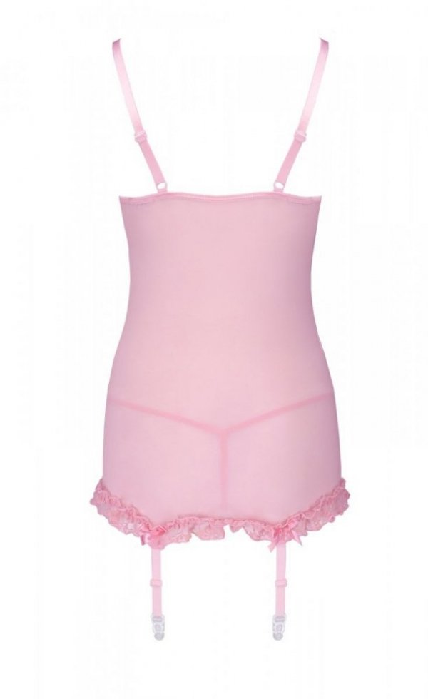 RABIA CHEMISE Różowa koszulka