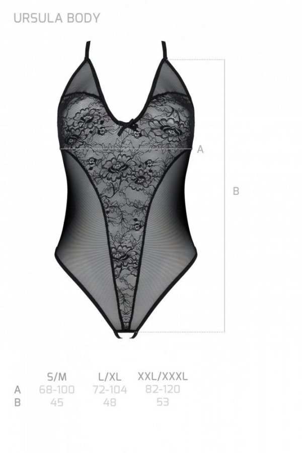 URSULA BODY Czarne