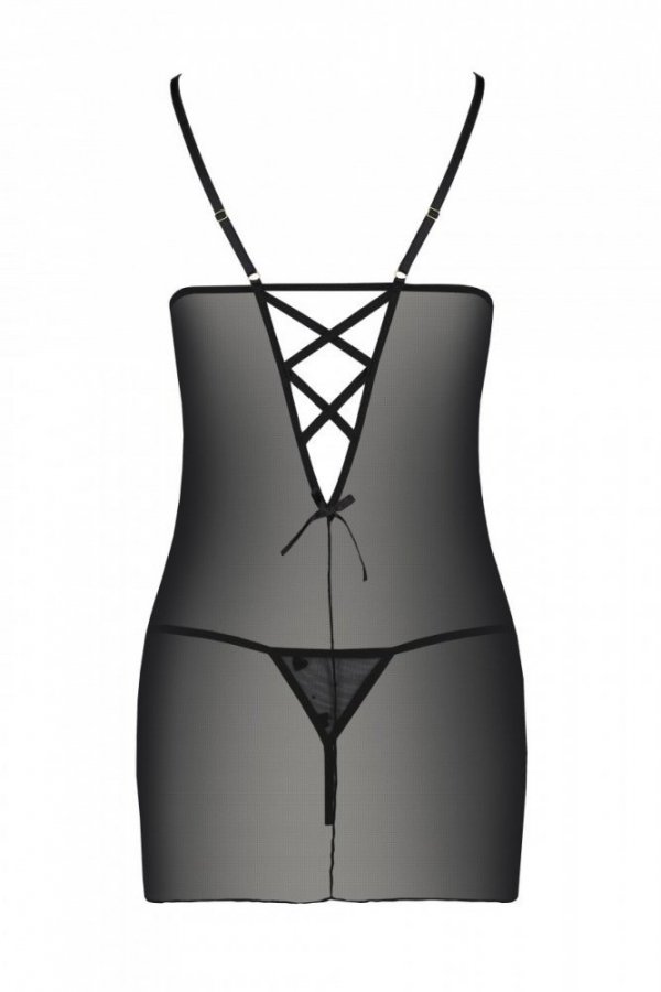 LOVELIA CHEMISE Czarna koszulka